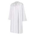 thumbnail image 4 of Bcfgryg Mens Monk Priest Robe Big and Tall Shirts White M, 4 of 5