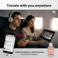 thumbnail image 5 of Piodata Micro SD Card Reader and USB-C Drive for iPhone and Android, Pink iXflash Q Mini Phone Memory, Portable Flash Storage with Auto Backup, MicroSD Slot, and Free App, 5 of 7