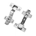 thumbnail image 2 of Luokim 20PCS Inset Cabinet Door Hinges Frameless European Soft Close Kitchen Hidden Self Closing Concealed Hinges, 2 of 7