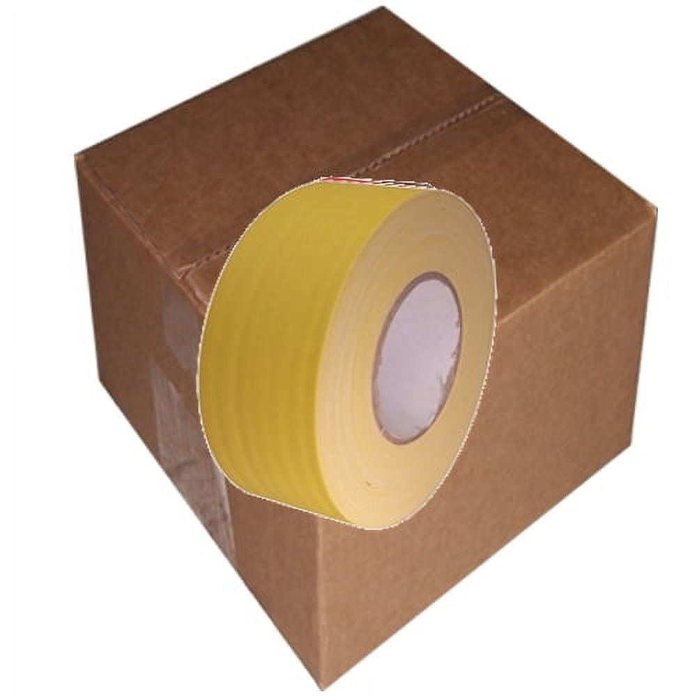 Economy Gaffers Duct Tape 4 X 60 Yard - Yellow (12 Roll/Case)