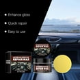 thumbnail image 4 of JZROCKER Car Dashboard Restorer 100g/3.53oz Scratch Repair Car Interior Scratch Remover with Sponge Polishing, 4 of 7