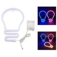 thumbnail image 4 of Letrero de decorativo de 25,5x16,5 cm, decoración de pared, luces LED, bombilla, luces de , lámpara para , letreros de LE Colco Luz de muestra de globo de neón, 4 of 7