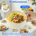 thumbnail image 6 of Microwave Ramen Bowl Set Microwave Ramen Cooker Instant Noodles Bowl with Chopsticks Spoon Fork Portable Ramen Noodles Bowl Dishwasher Safe Ramen Bowl for Home Cooking, 6 of 10