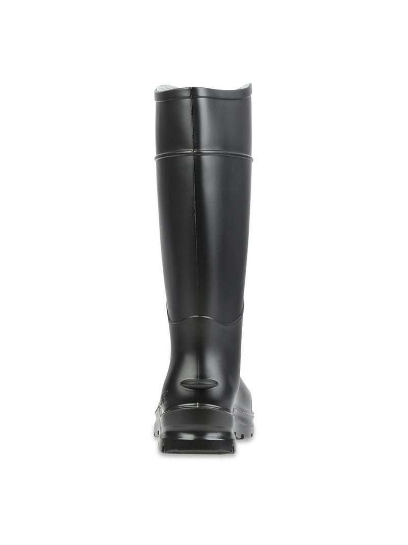 Servus Mens Black Rubber Work Boots ASTM F2892-18 EH Waterproof Size 8 Servus Comfort Technology PVC - Soft Toe Waterproof Work  main image 4
