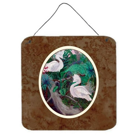 Bird Egret Wall or Door Hanging Prints