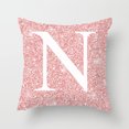 thumbnail image 2 of Letter Throw Pillow Cover Decorative Alphabet Pillow Case Cushion Cover for Home, 2 of 10