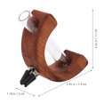 thumbnail image 2 of Raindrops Car Vent Use Car Scent Diffuser Car Air Freshener Perfume Clip Coffee Wood 1Set, 2 of 6