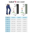 thumbnail image 7 of BALEAF Flare Leggings for Women Bootcut Yoga Pants Crossover High Waist Workout Casual Flare Pants with Pockets Navy Blue 32" 3XL, 7 of 7