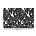 thumbnail image 5 of Ghost and Spider Web Halloween Flannel Non Slip Door Rugs,Washable Door Mats Indoor,Decorative Door Mats,Dirt-Resistant and Absorbent Doormat for Entrance,Bedroom,Kitchen,Bathroom,23.5"x16", 5 of 5