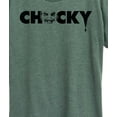 thumbnail image 3 of Chucky - Chucky Face Logo- Womens Short Sleeve Graphic T-Shirt, 3 of 5