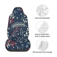 thumbnail image 3 of Lsque Merry Christmas Pattern Car Seat Covers for Front Seats , Waterproof Seat Covers for Cars, Sporty Front Seat Covers,Car Seat Cover Protector Front Seats, 3 of 5