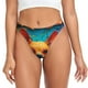 thumbnail image 1 of Fotbe Colorful Textured Chihuahua Tanga Sin Costuras para Mujer con Estampado – Panties Invisibles, Transpirables y Cómodos para Uso Diario-X-Large, 1 of 5