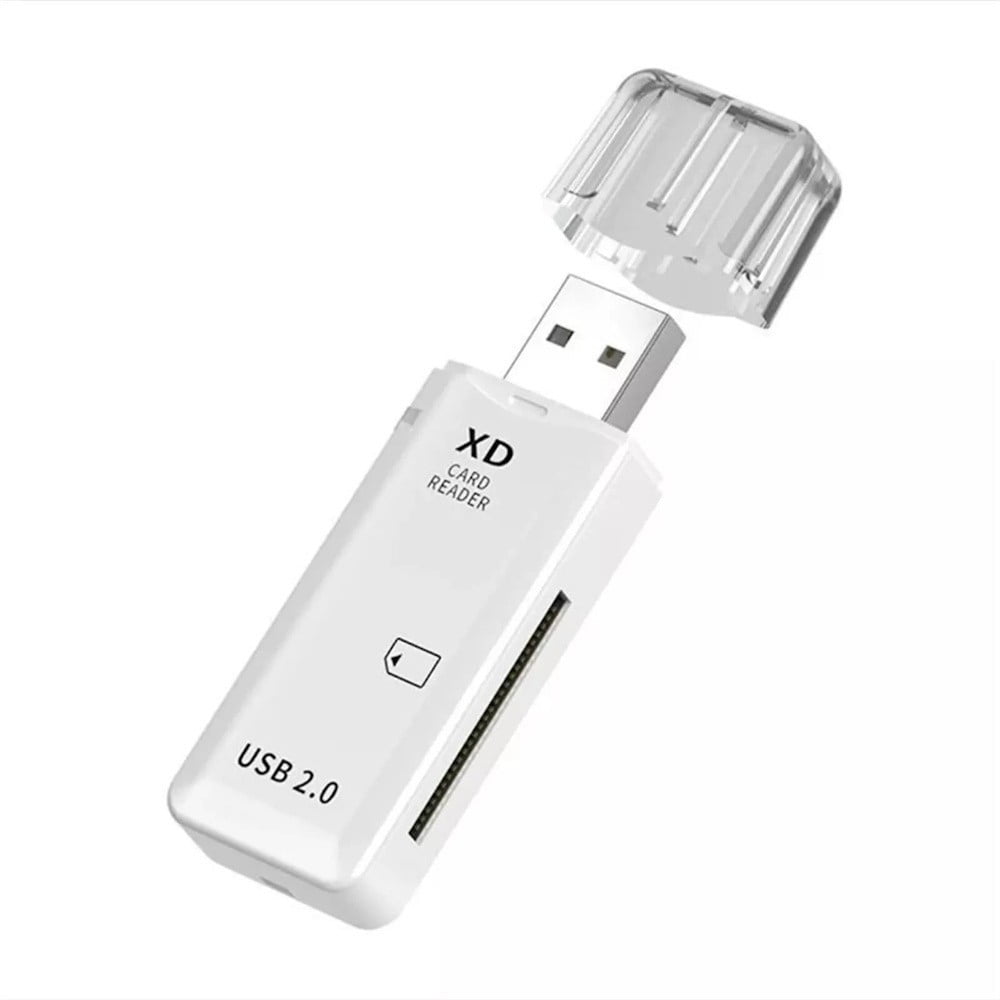 XD Picture Card Reader, USB 2.0 Memory Cards Adapter for Olympus Fuji Cameras, USB A to USB C Converter for PC Tablet and Smart Phones