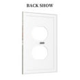 thumbnail image 2 of Haiem Black Cat in Wildflowers Pattern Decorative Wall Plates, 1-Gang 5.0" x3.0", Unbreakable Thermoplastic Faceplate Cover for Decorator Receptacle Outlet & Switch-Style S, 2 of 6