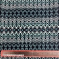 thumbnail image 2 of CLEARANCE SALE!! Navy Jade Diamond Pattern Printed on DTY Double Sided Brushed Stretch Fabric, DIY Projects- 15 YARDS, 2 of 3