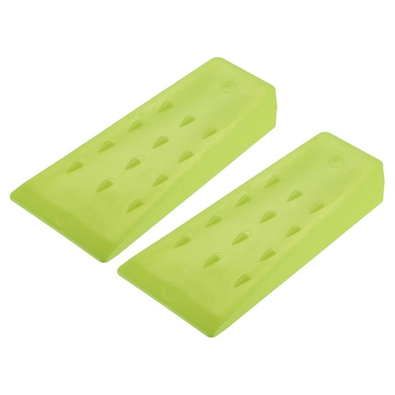 2Pcs Felling Wedges Tree Cutting 5" Chainsaw Plastic, Green