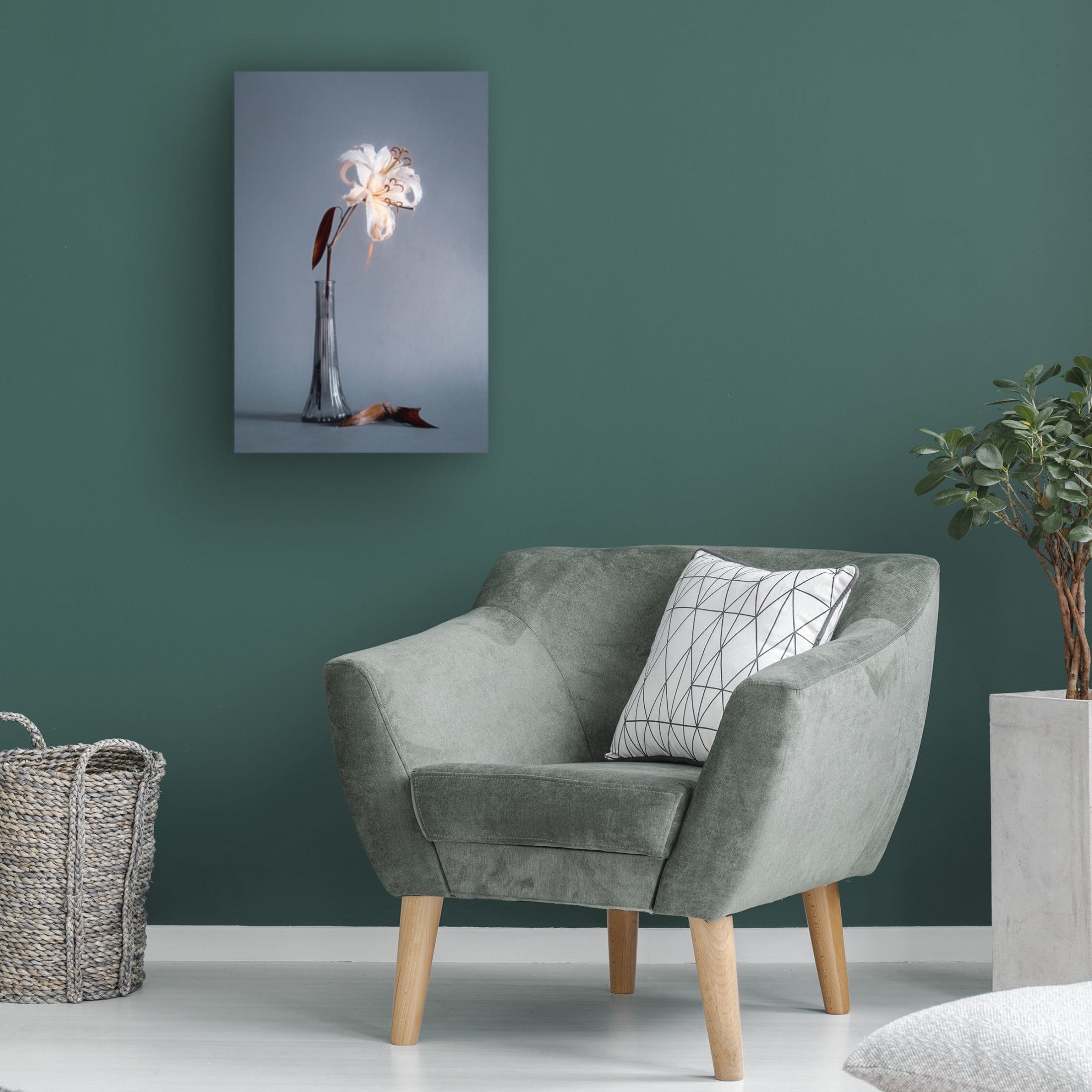 Trademark Fine Art Cicek Kiral  Elegant Lines Canvas Wall Art