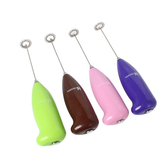 MasteelfCA Handheld Mini Electric Milk Frother Coffee Chocolate Whisk Mixer Egg Beater Stirrer Foamer for Home Kitchen (Random Color)