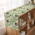 thumbnail image 6 of Table Runners 72 Inches Long Dress Scarves, St. Patrick's Day Farmhouse Kitchen Table Runner, Coffee Tablerunners, Lucky Shamrocks Harp Beer Horseshoes Envelope 18x72 Inch, 6 of 9