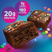 Pure Protein Bars, Galactic Brownie, Gluten Free, 20g Protein, 1.76 oz, 4 Count