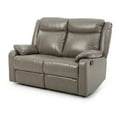 thumbnail image 2 of Glory Furniture Ward Reclining Loveseat in Gray Color, 2 of 6