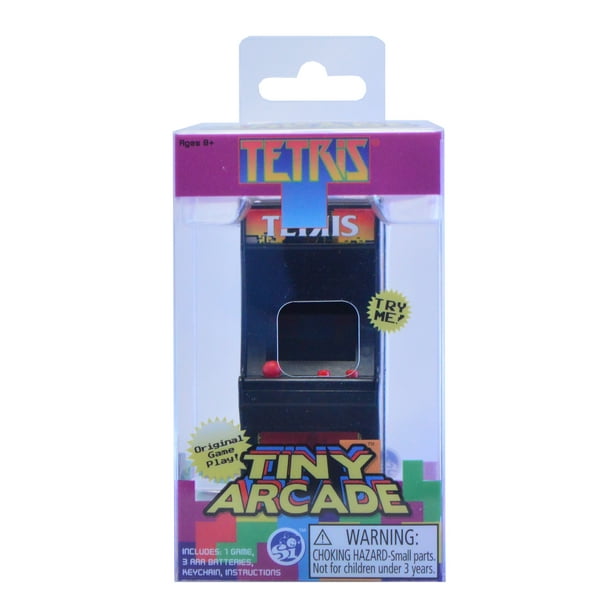 Super Impulse Tiny Arcade Tetris Miniature Arcade Game Walmart Com