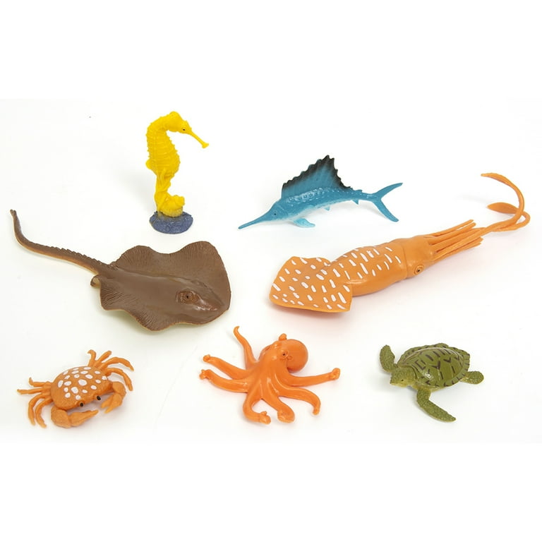 Zoo Troop Multipack Ocean Animals - 15 Pieces – Sea Creature Play