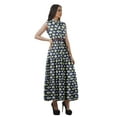 thumbnail image 2 of Moomaya Long Shirt Dresses Women Printed Sleeveless Sundress Button Shirt, 2 of 5