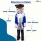 thumbnail image 3 of Disfraz de American Colonial Patriot con sombrero y peluca, 3 of 7