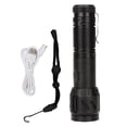 thumbnail image 2 of 6000lm Flashlight, Aluminum Alloy Rechargeable White Light 30W Flashlight  for Outdoor Exploration for Hunting, 2 of 8