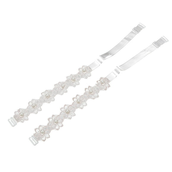 1 juego de correas de ropa interior de perlas, correas de ropa interior, correas de hombro antideslizantes