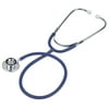 Prism Series Aluminum Dual Head Stethoscope, Navy Blue, Boxed