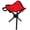 Red, variant on BOKYAN Camping Tripod Stool Portable Foldable Lightweight Seat for Hiking Hunting Travel 14.57 inches Blue