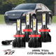 thumbnail image 1 of Compatible con Juego de Lámparas Alta/Baja Chevrolet Malibu 2004-2012  - 4 Unidades, 10,000LM 6500K Blanco Frío, Bombillas 500% Ultraluminosas, Plug & Play, 1 of 11
