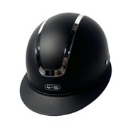 Optima Horse Riding Helmet Equestrian Helmet Versatile Adjustable Equestrian Supplies Breathable Shockproof Professional Riding Gear Matte Black