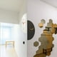 thumbnail image 1 of Decoración de la pared de la pared de la pared de de doble cara Silencio Silencio óptimo Metal creativo Metal Moder Moderno Decorativo para, 1 of 8