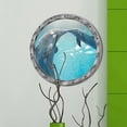 thumbnail image 3 of Bathroom Pvc Decals Underwater Fish Wall Stickers Waterproof Capybara Dolphin Tortoise Stickers Washing Machine Decoration, 3 of 5