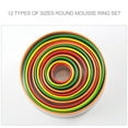 thumbnail image 3 of 12PCS Mousse Ring Set with Storage Box Christmas Cookies Pastry, 3 of 8