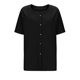 thumbnail image 5 of TaTaai Women's Round Neck Short Sleeve Tank Top, Summer Solid, Soft Fabric, Regular Fit, Ideal for Home Work Daily Casual Occasions Gift, 5 of 7