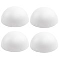 thumbnail image 1 of Craft Supplies Crafjie, 4 unidades, medias bolas de espuma blanca de 15 cm, 1 of 7