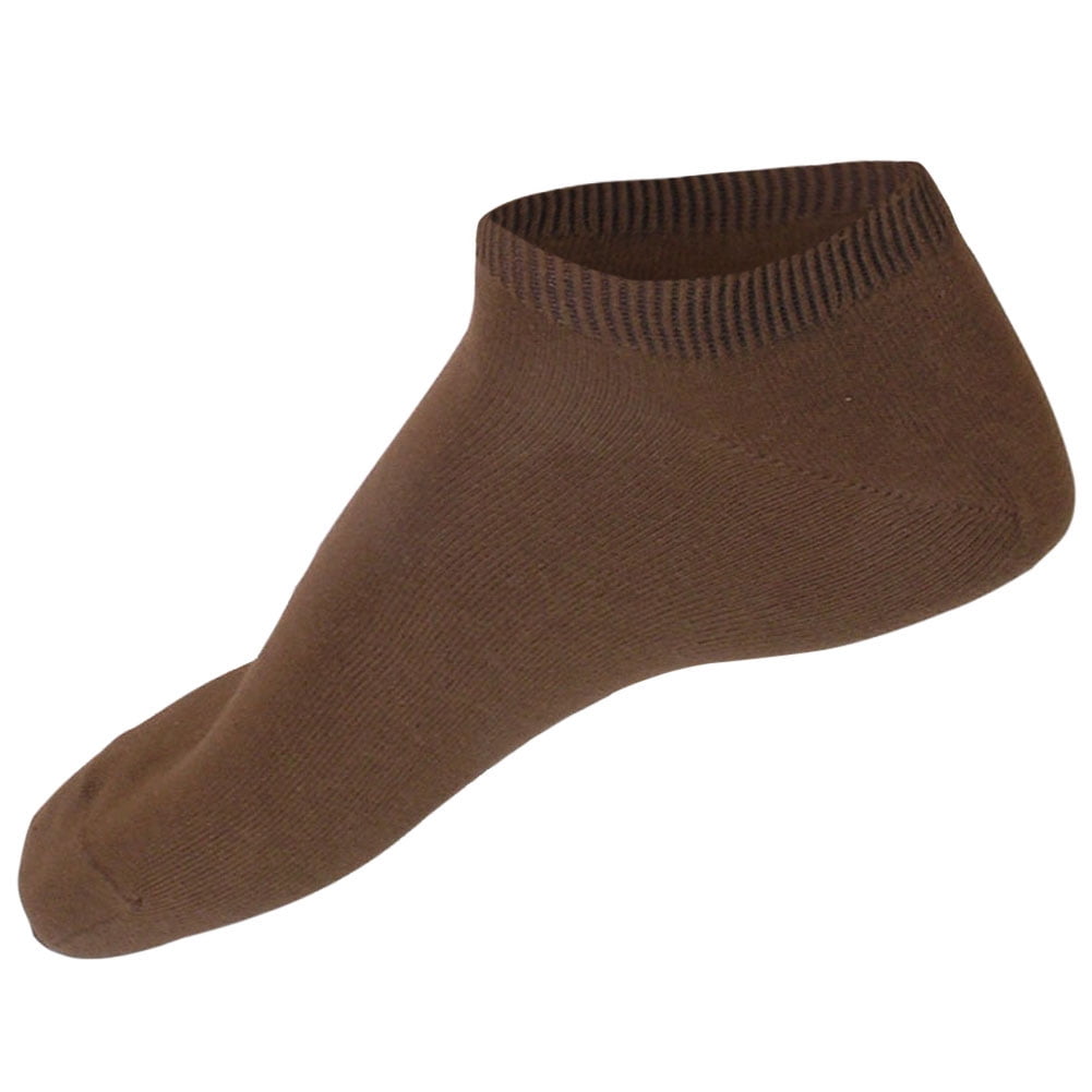 80 Cotton Men's Thin No Show Socks 2 Pairs In One Pack Low Cut All
