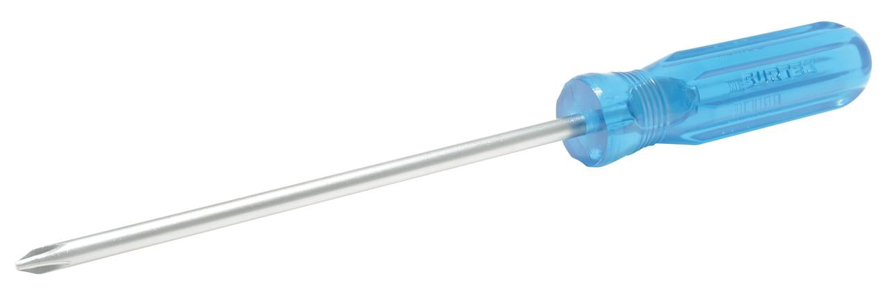 Surtek Blue Screwdriver Round Shank Phillips® #2 1/4 x 4"