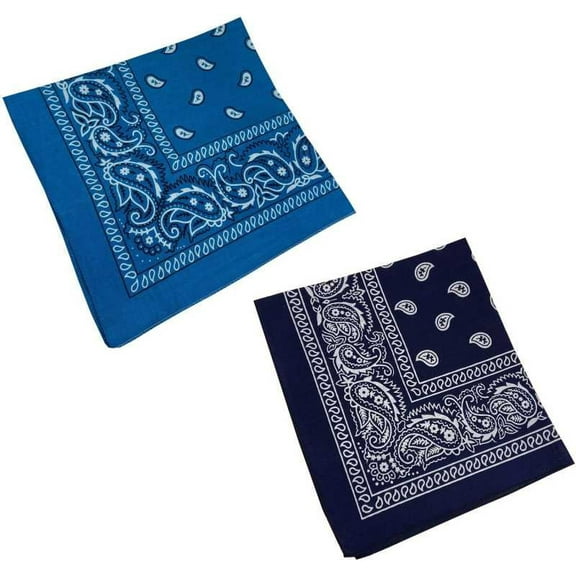 Bandanas for Men & Women, Boys & Girls - Paisley Bandana - Head Wrap, Scarf