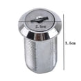 thumbnail image 5 of Zinc Alloy Universal Size Key Vending Machine Cylinder Lock Tubular Key Industrial Cabinet Lock Core With 3 Keys, 5 of 5
