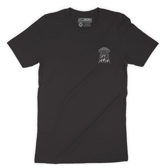 Function - UFO Alien Abduction Line Art T-Shirt