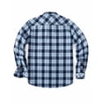 thumbnail image 6 of COOFANDY Men's Flannel Plaid Shirts Long Sleeve Casual Button Down Shirt with Pockets, 6 of 6