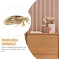 thumbnail image 6 of CHICHUMID Wardrobe Door Pulls Golden Brass For Living Room Bedroom 1Pack 2.0X0.9In, 6 of 6
