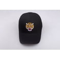 thumbnail image 3 of Gorra de béisbol lisa de algodón con bordado de tigre, 3 of 5