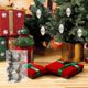 thumbnail image 4 of mfyjkho Juego de 3 adornos navideños de espuma con forma de piña y agujas de pino de arpillera para decoración navideña., 4 of 6