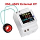thumbnail image 2 of Medidor de Energía D52-2066, Monitor de Consumo Eléctrico de Riel DIN, Voltímetro de 100 A, Amperímetro de Vatios/KWh, Medidor de Potencia de Frecuencia C, 2 of 5